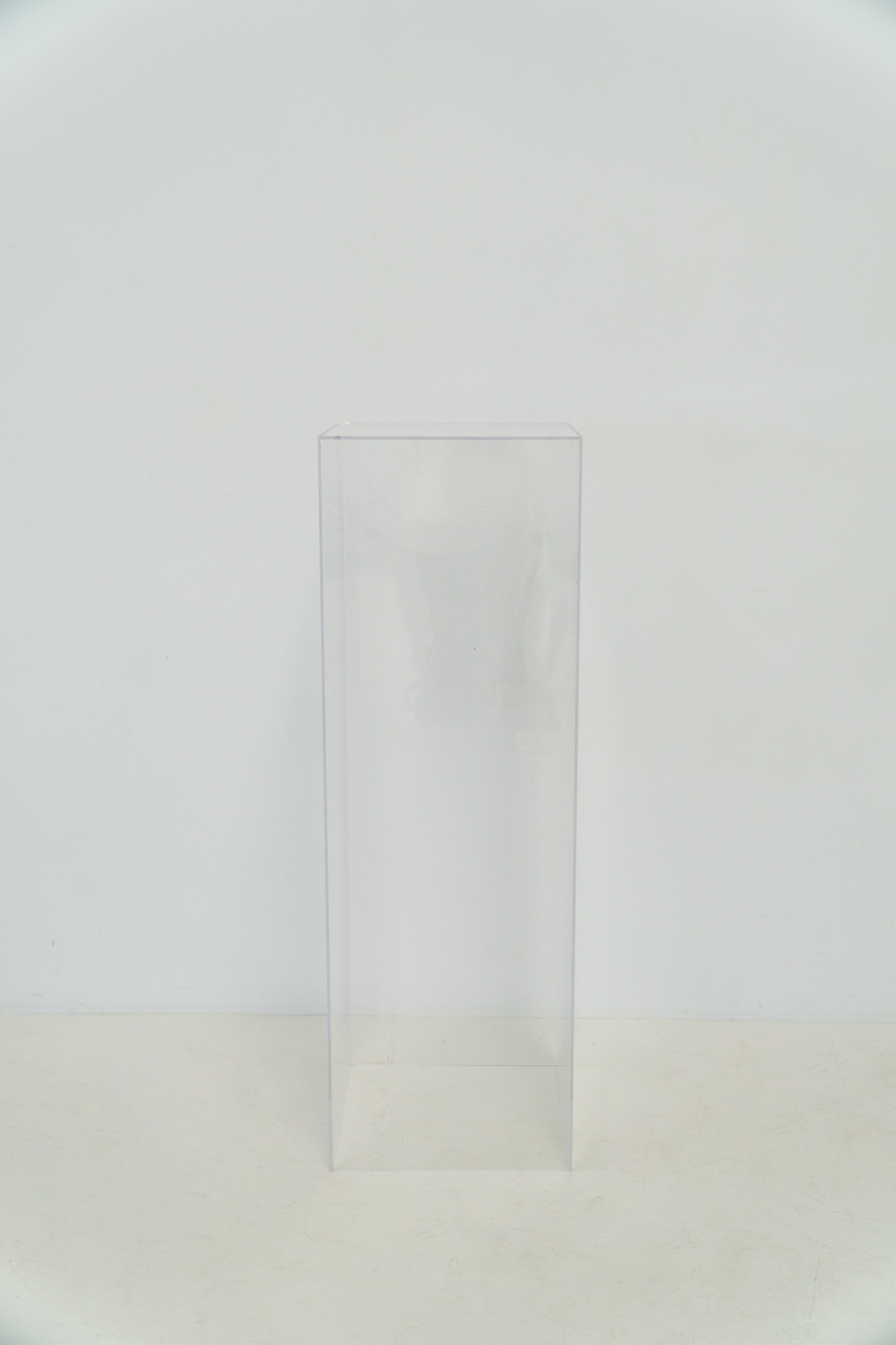 Set of 2 Rectangular Ghost Plinths
