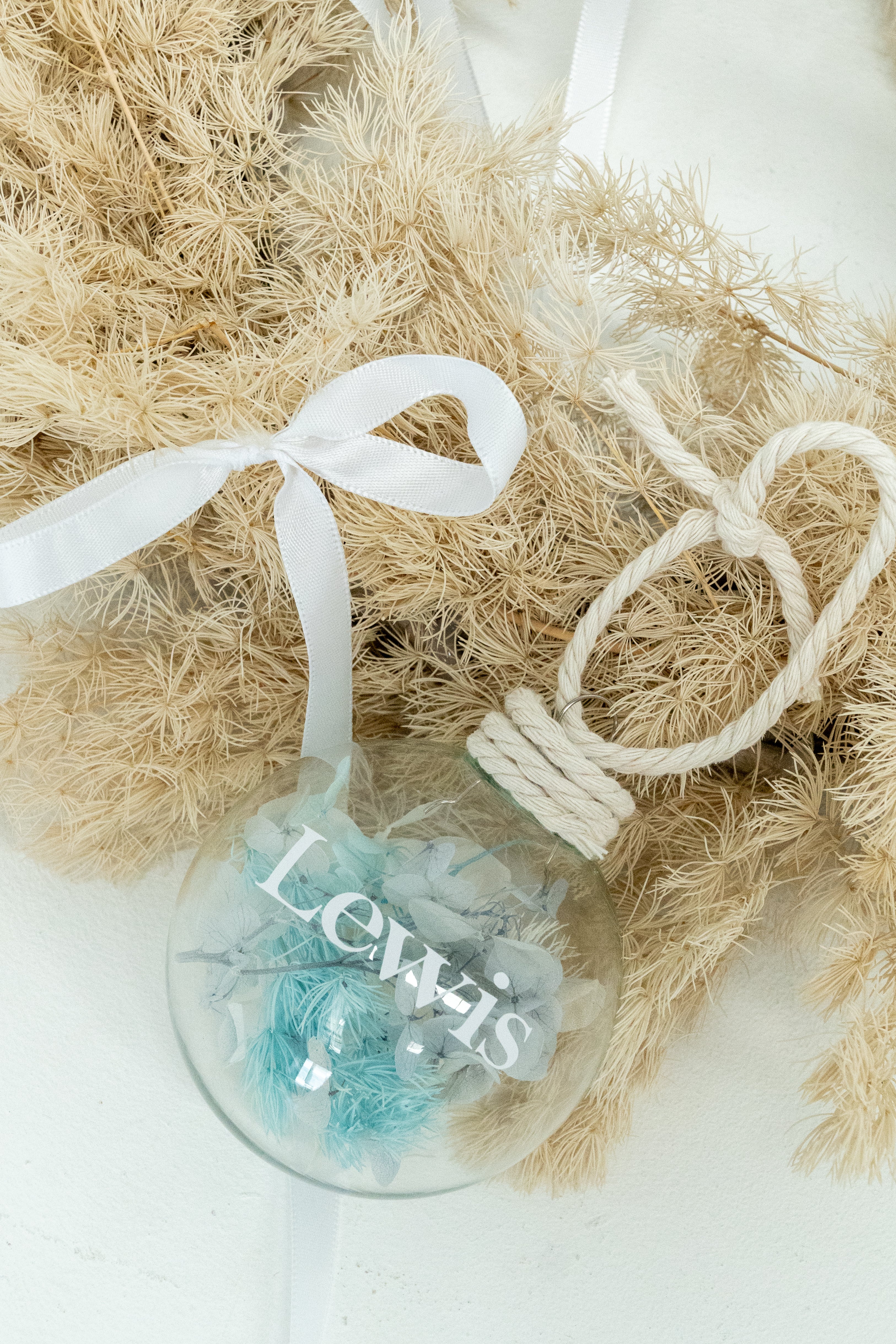 Personalised Glass Christmas Baubles