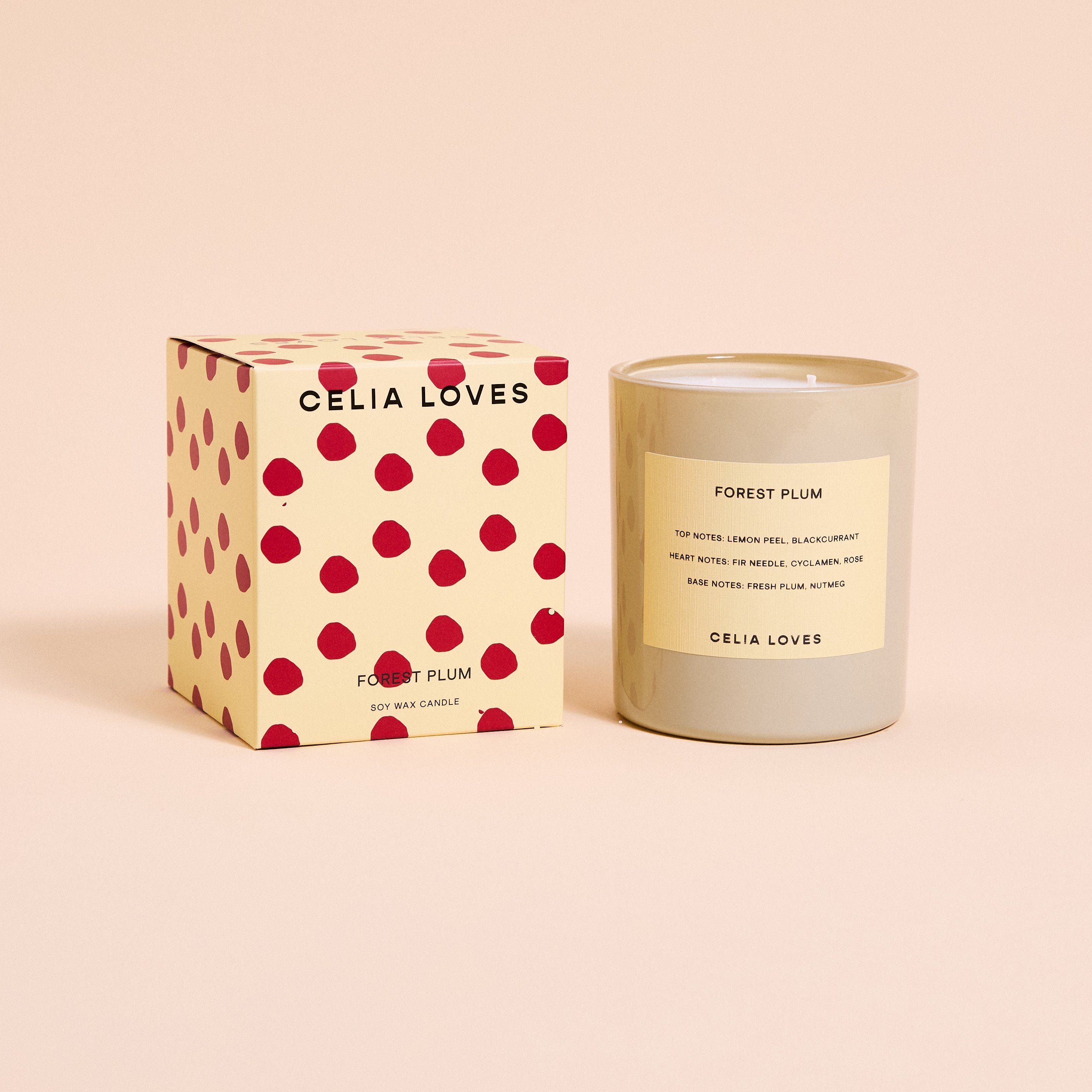 Celia Loves - Forest Plum Candle 395g