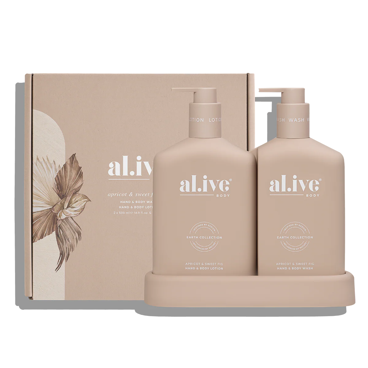 a.live Body - Wash & Lotion Duo Apricot & Sweet Fig