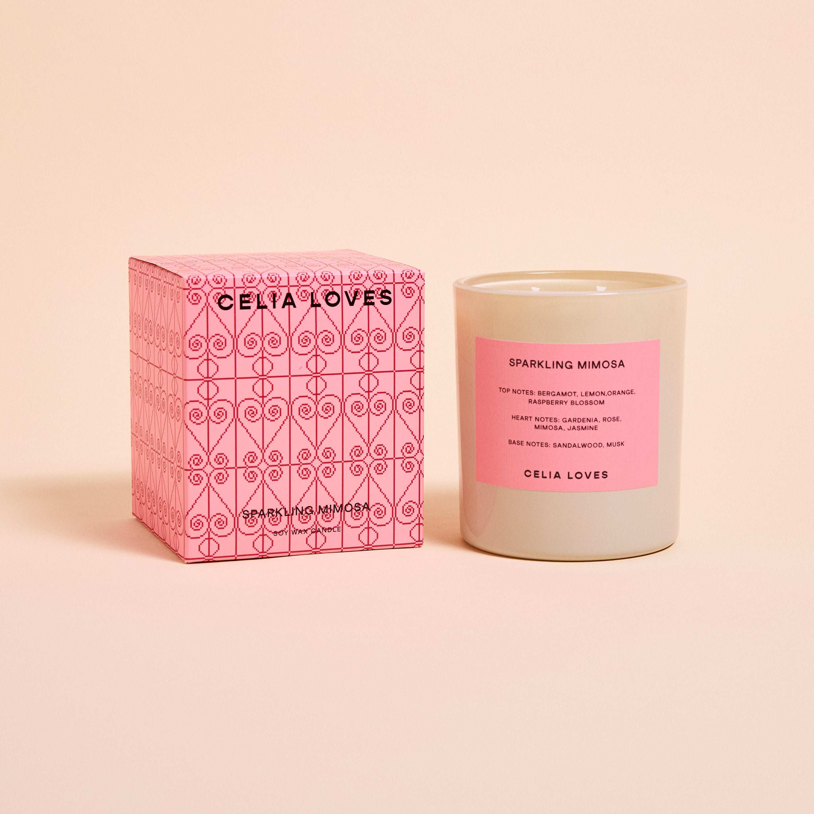 Celia Loves - Sparkling Mimosa Candle 395g