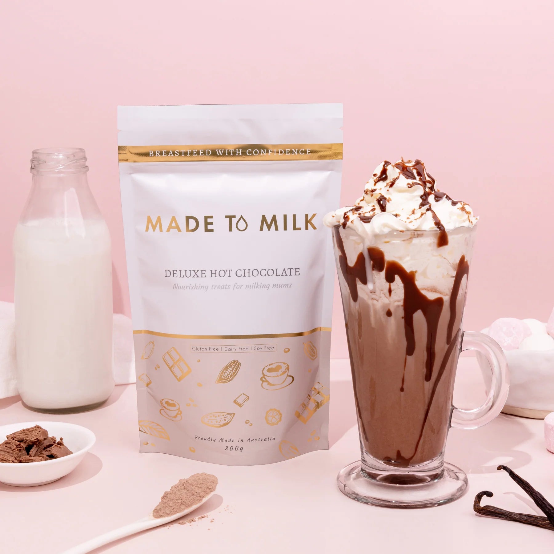 Made to Milk - Deluxe Lactation Hot Chocolate 300g