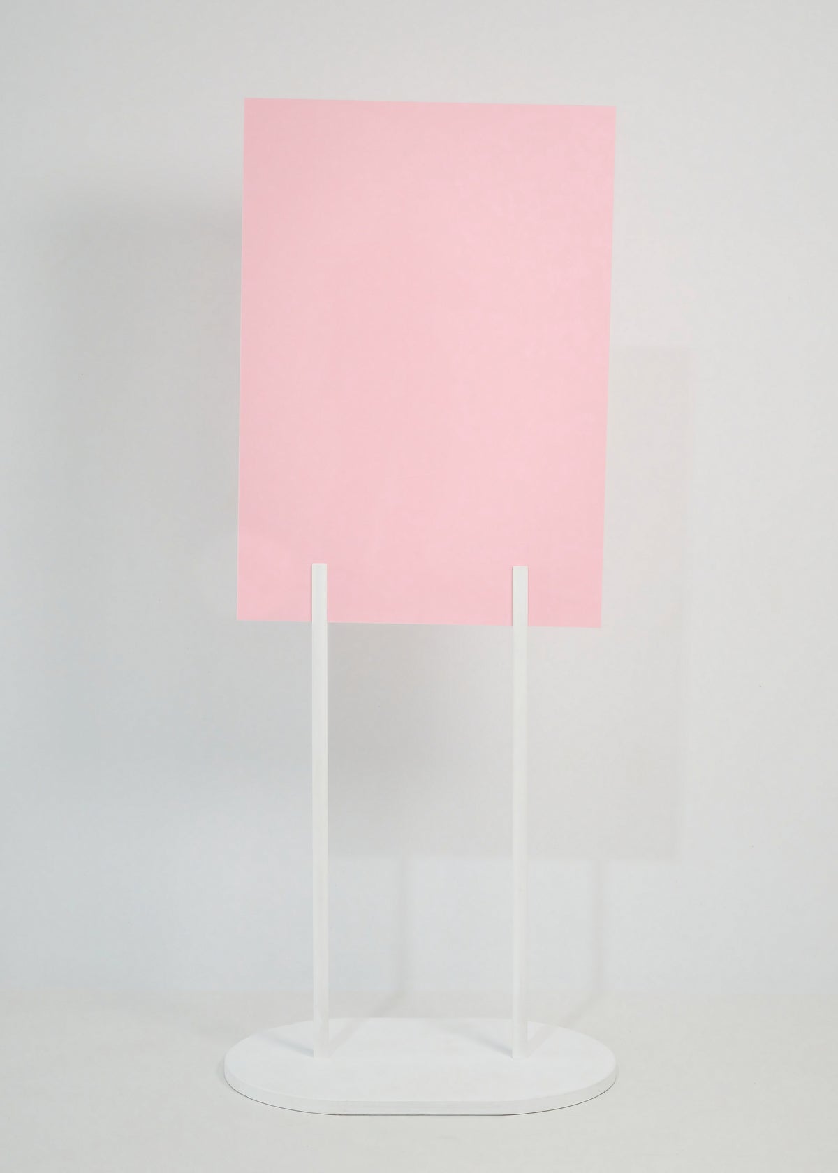 Soft Pink Rectangular Acrylic Signage & Decal Package