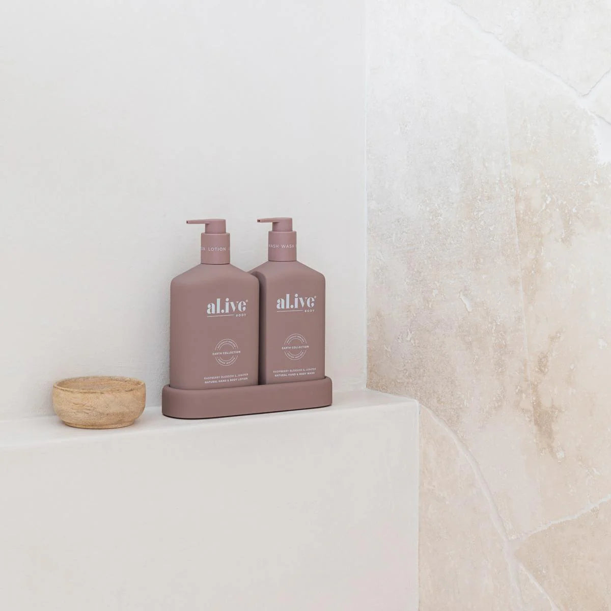 a.live Body - Wash & Lotion Duo Raspberry Blossom & Juniper