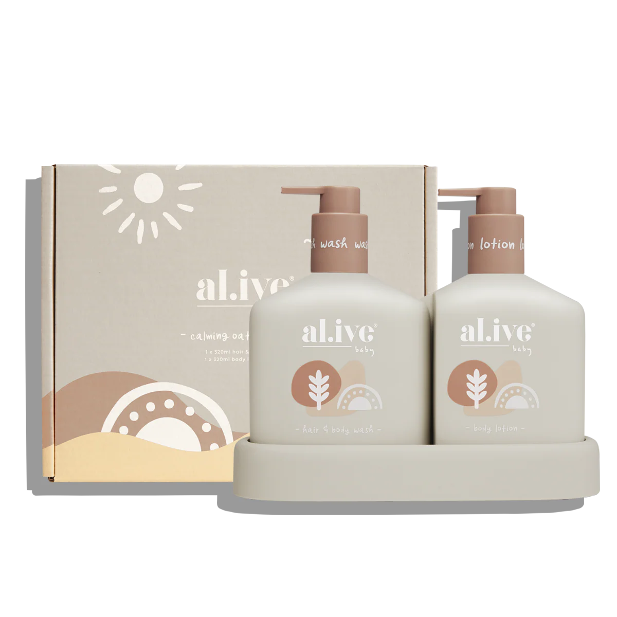 a.live Body - Baby Hair & Body Duo Calming Oatmeal