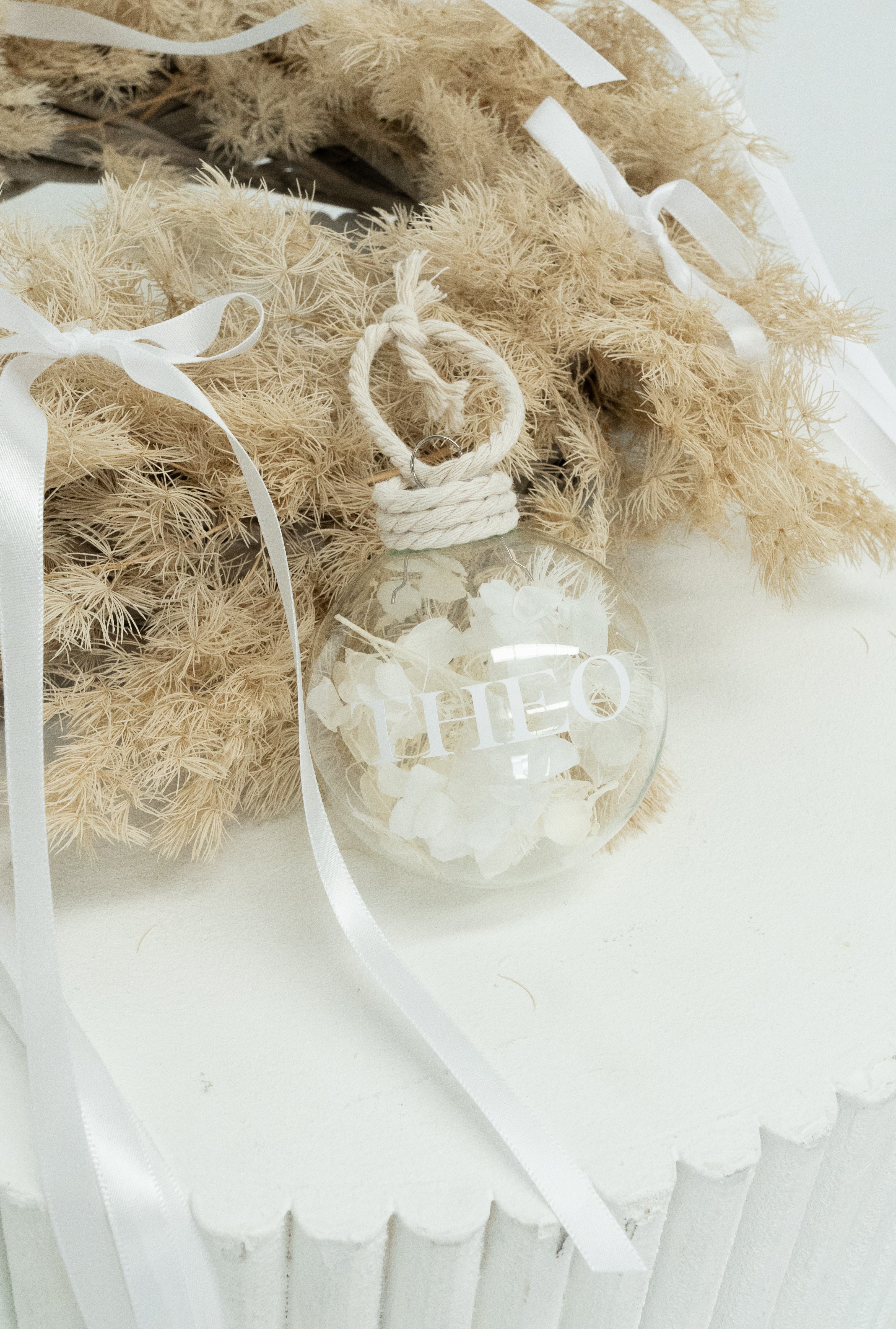 Personalised Glass Christmas Baubles