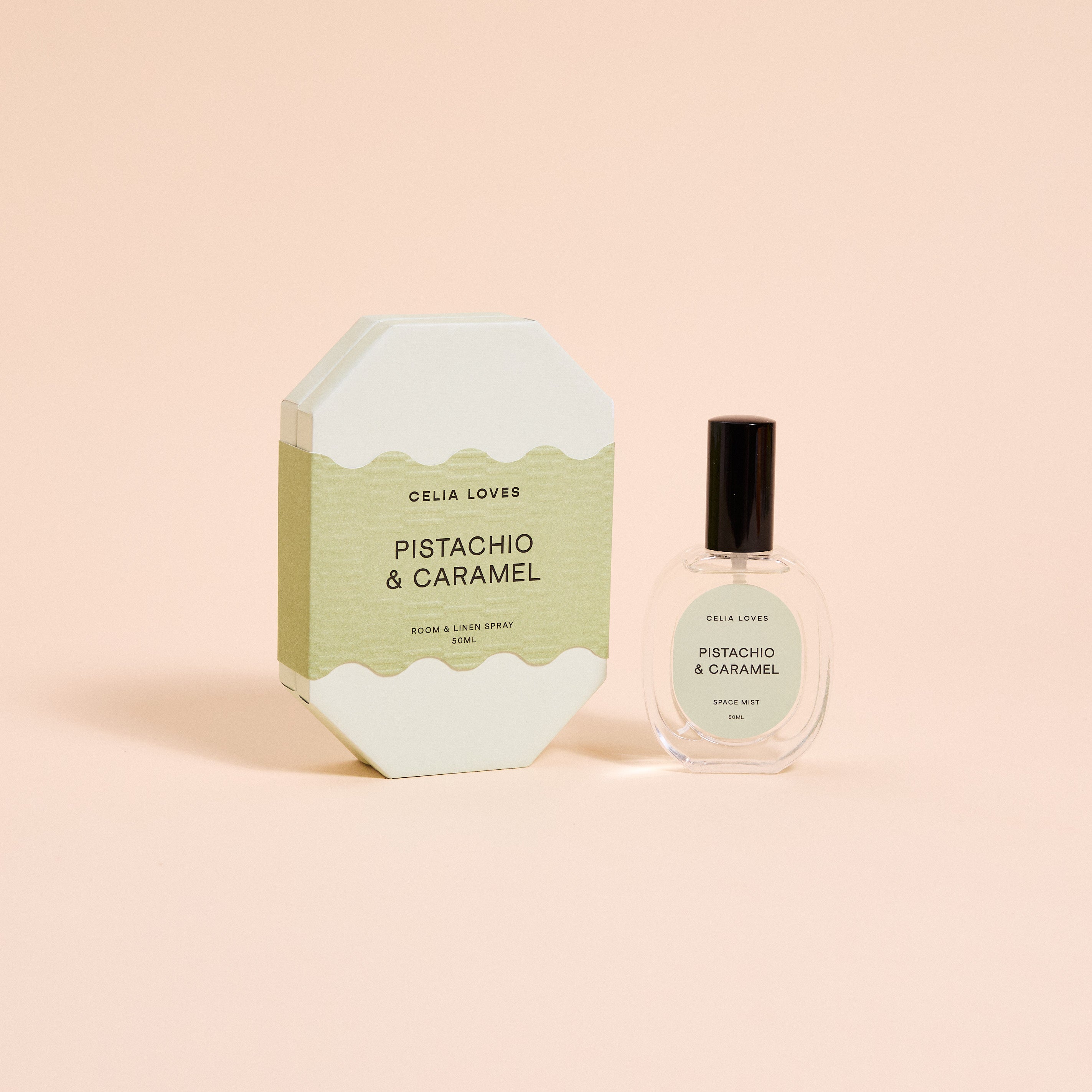 Celia Loves - Pistachio & Caramel Room Spray