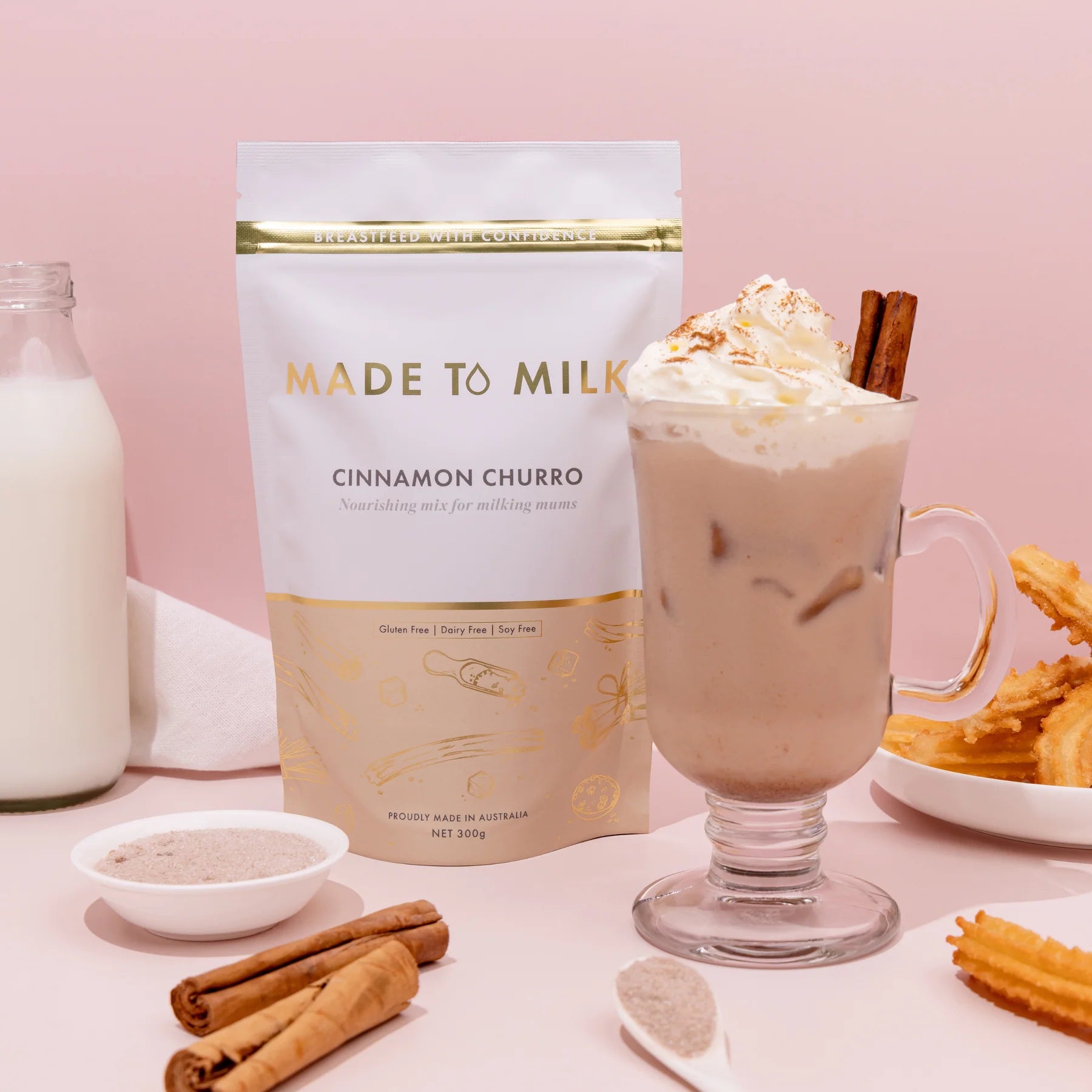 Made to Milk - Cinnamon Churro Lactation Drink